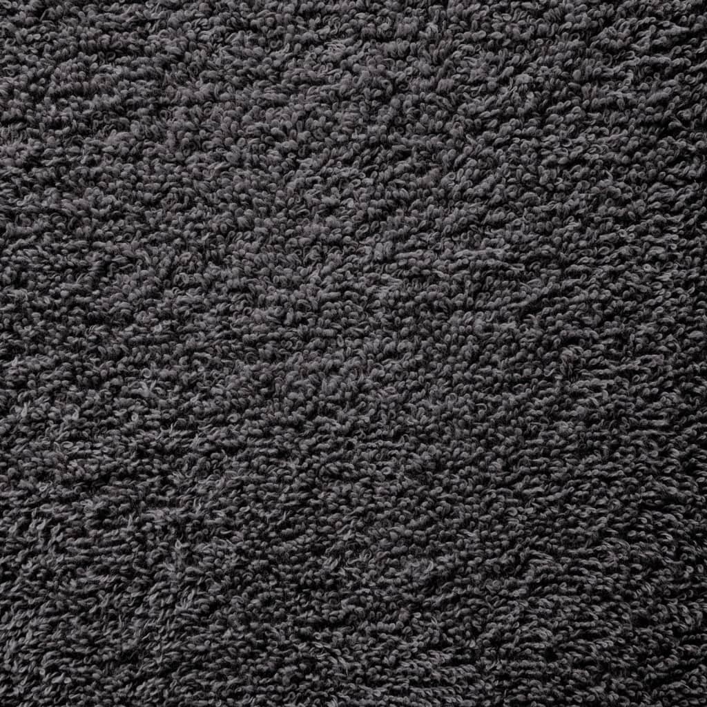 vidaXL Premium-Handtücher SOLUND 50 Stk. Anthrazit 50x100 cm 600 g/m² - Image 5