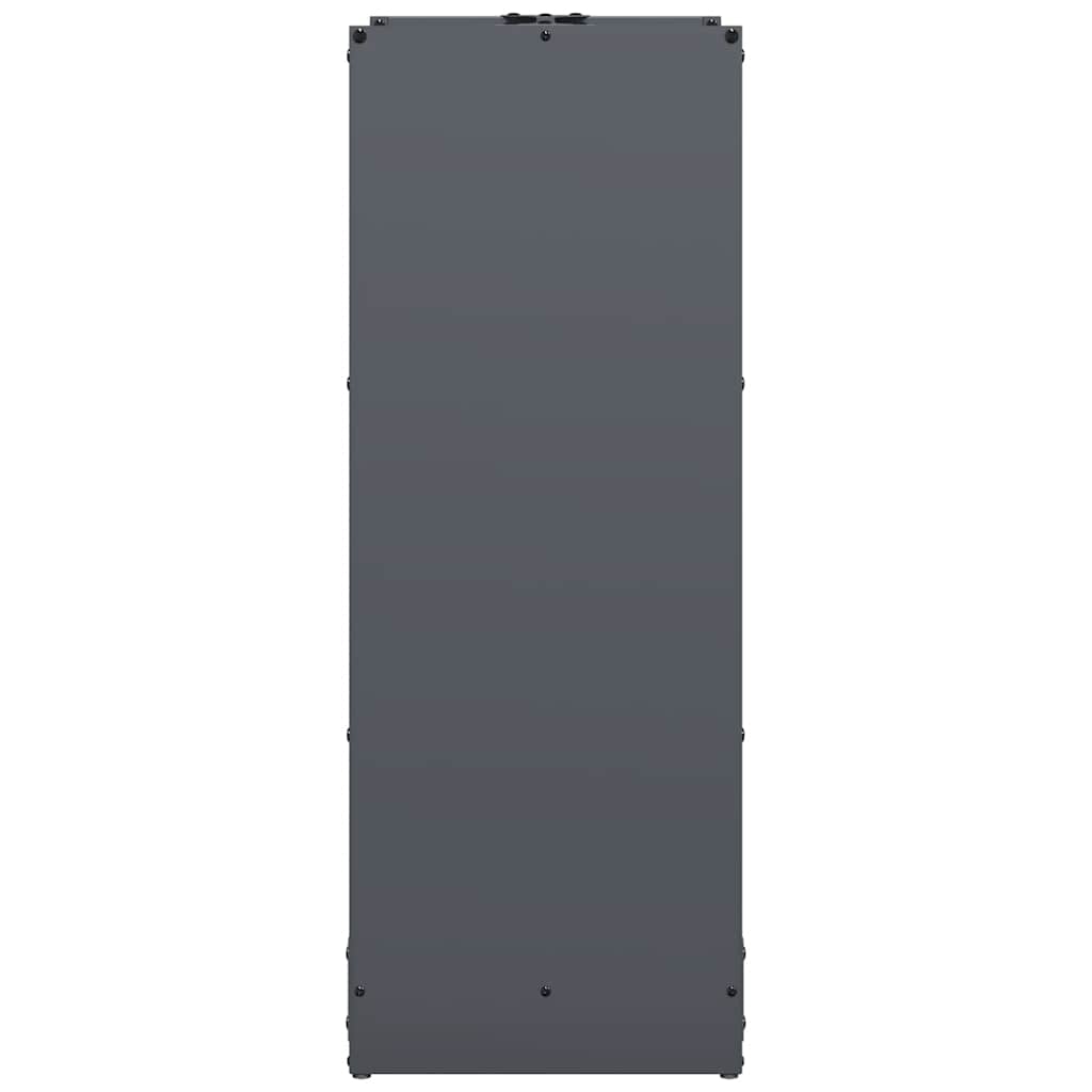 vidaXL Brennholzregal Anthrazit 40x30x80 cm Kaltgewalzter Stahl - Image 6