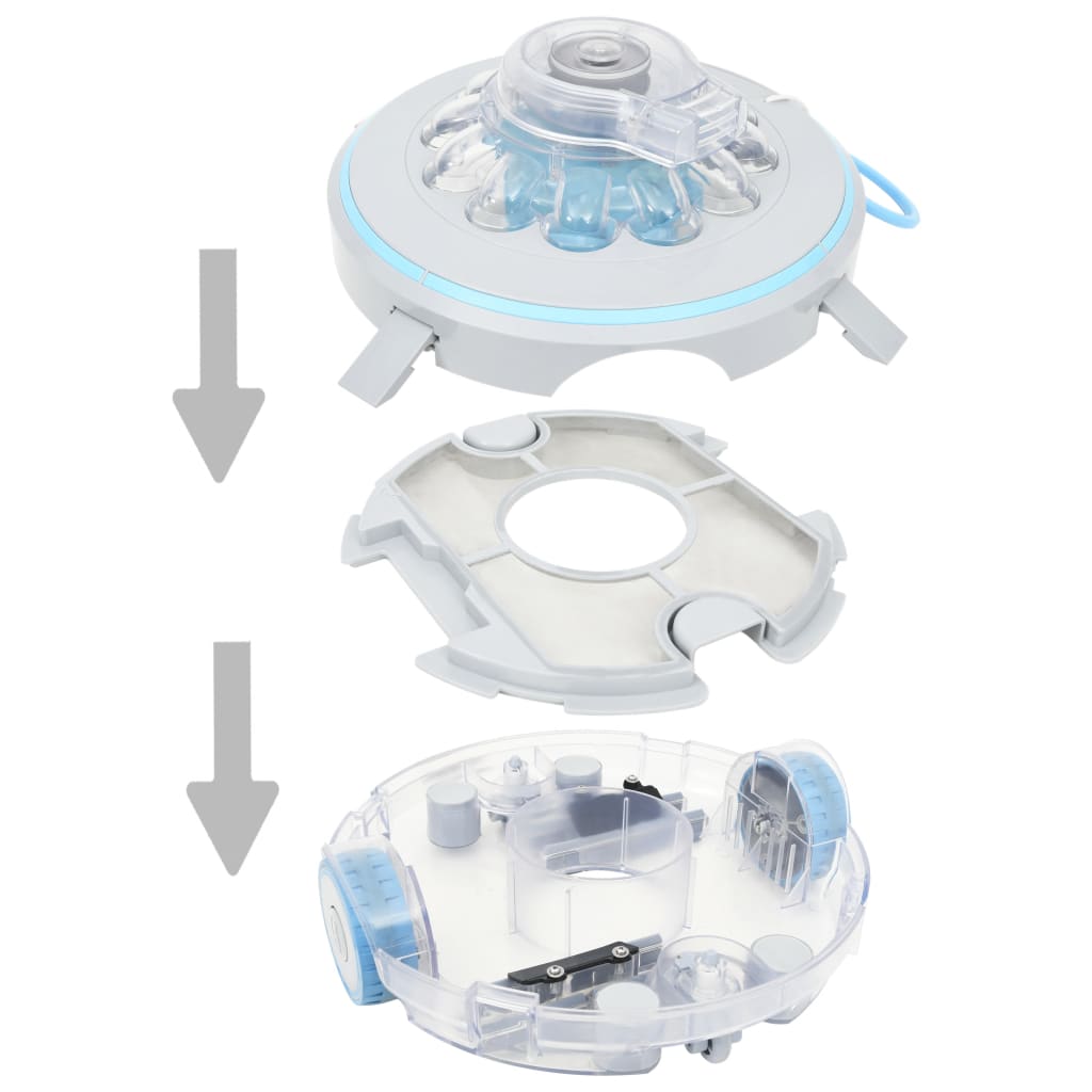 vidaXL Poolroboter Poolreiniger Kabellos 27 W - Image 3