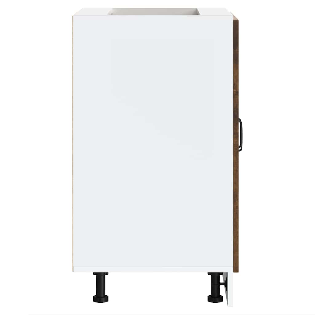 vidaXL Spülenunterschrank Kalmar Räuchereiche 60x46x81,5 cm - Image 6