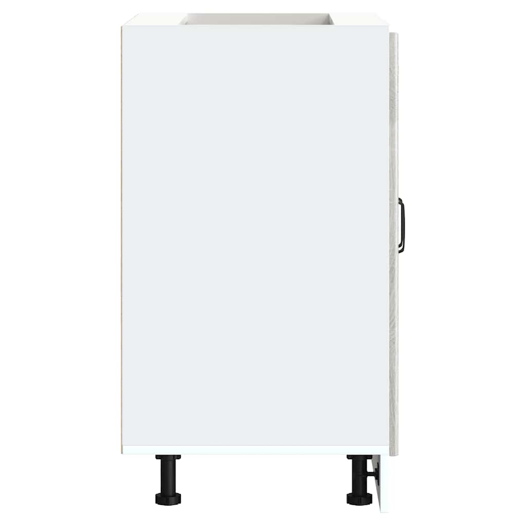 vidaXL Spülenunterschrank Kalmar Grau Sonoma 60x46x81,5 cm - Image 6