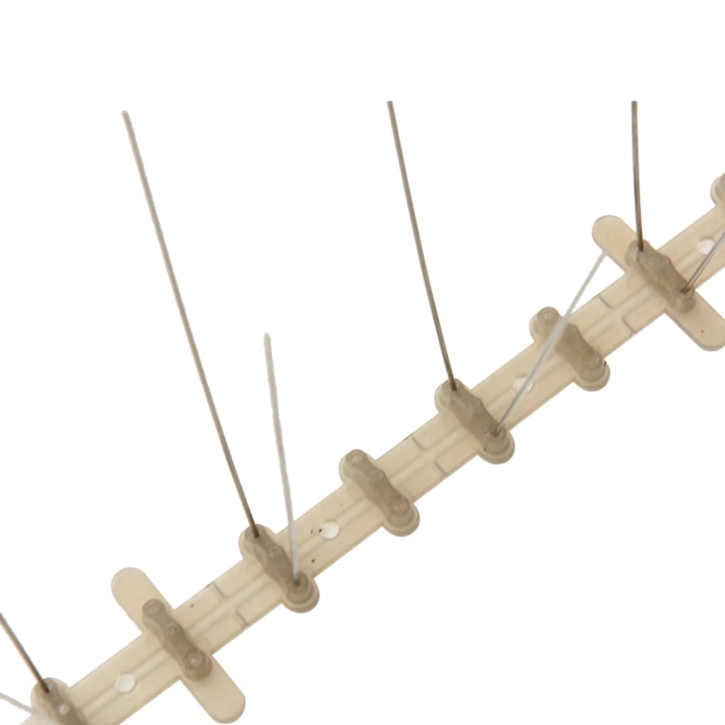 vidaXL 20-tlg. Vogelabwehr-Spikes-Set 10 m Kunststoff 2-reihig - Image 5