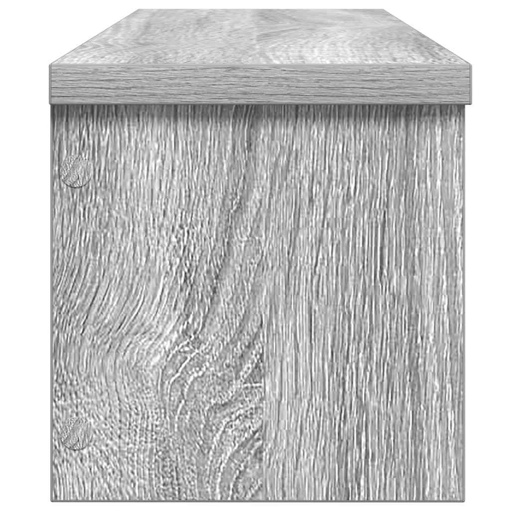 vidaXL Küchenregal Stapelbar Grau Sonoma 60x15x16 cm Holzwerkstoff - Image 4