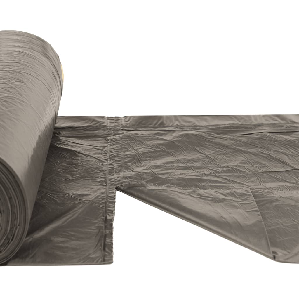 vidaXL Müllsäcke mit Zugband 250 Stk. Schwarz 60 L - Image 6