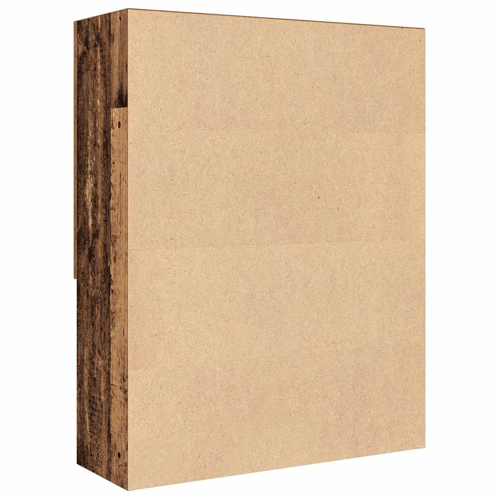 vidaXL Waschmaschinenschrank Altholz-Optik 70,5x25,5x90 cm - Image 6