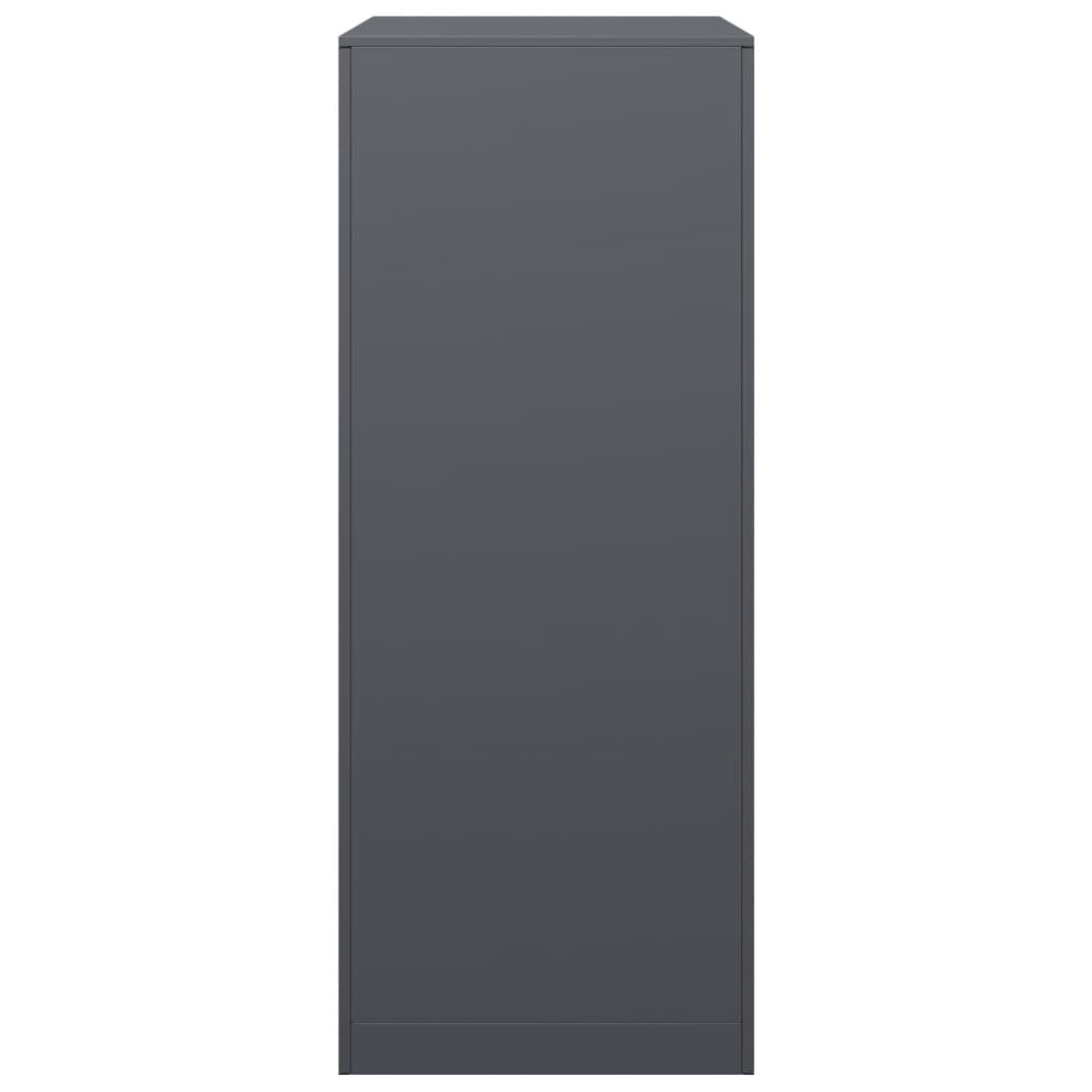 vidaXL Brennholzregal Anthrazit 60x40x100 cm Stahl - Image 5