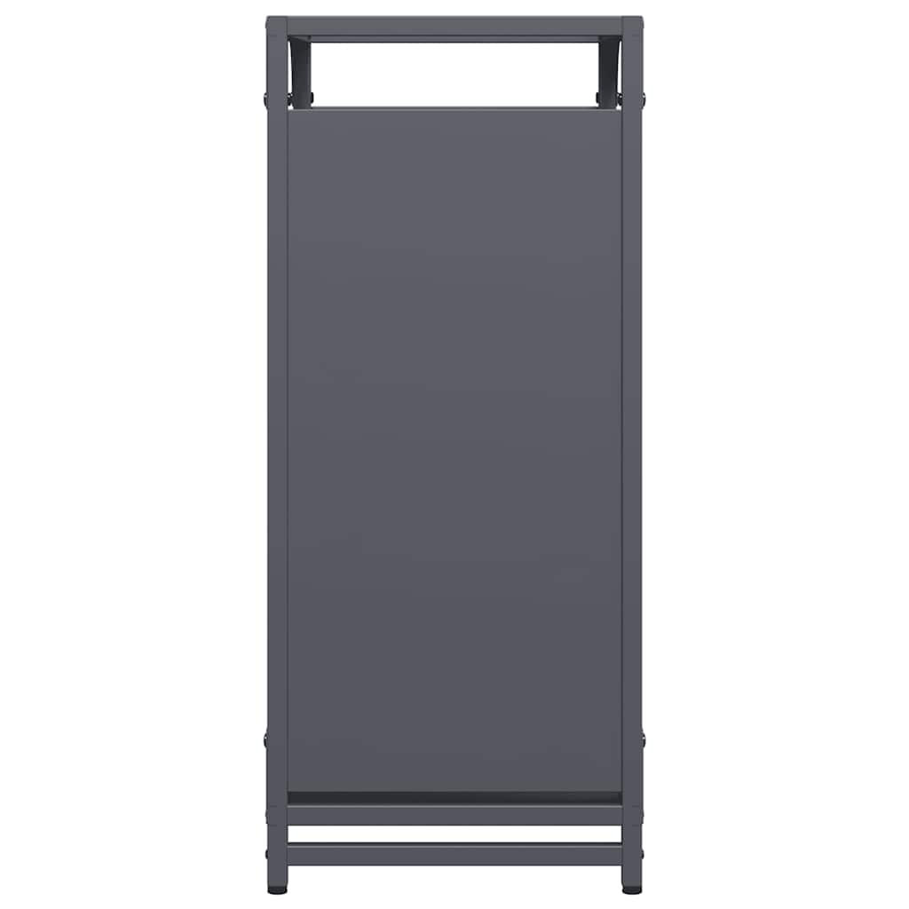 vidaXL Brennholzregal Anthrazit 44x28x65 cm Kaltgewalzter Stahl - Image 6