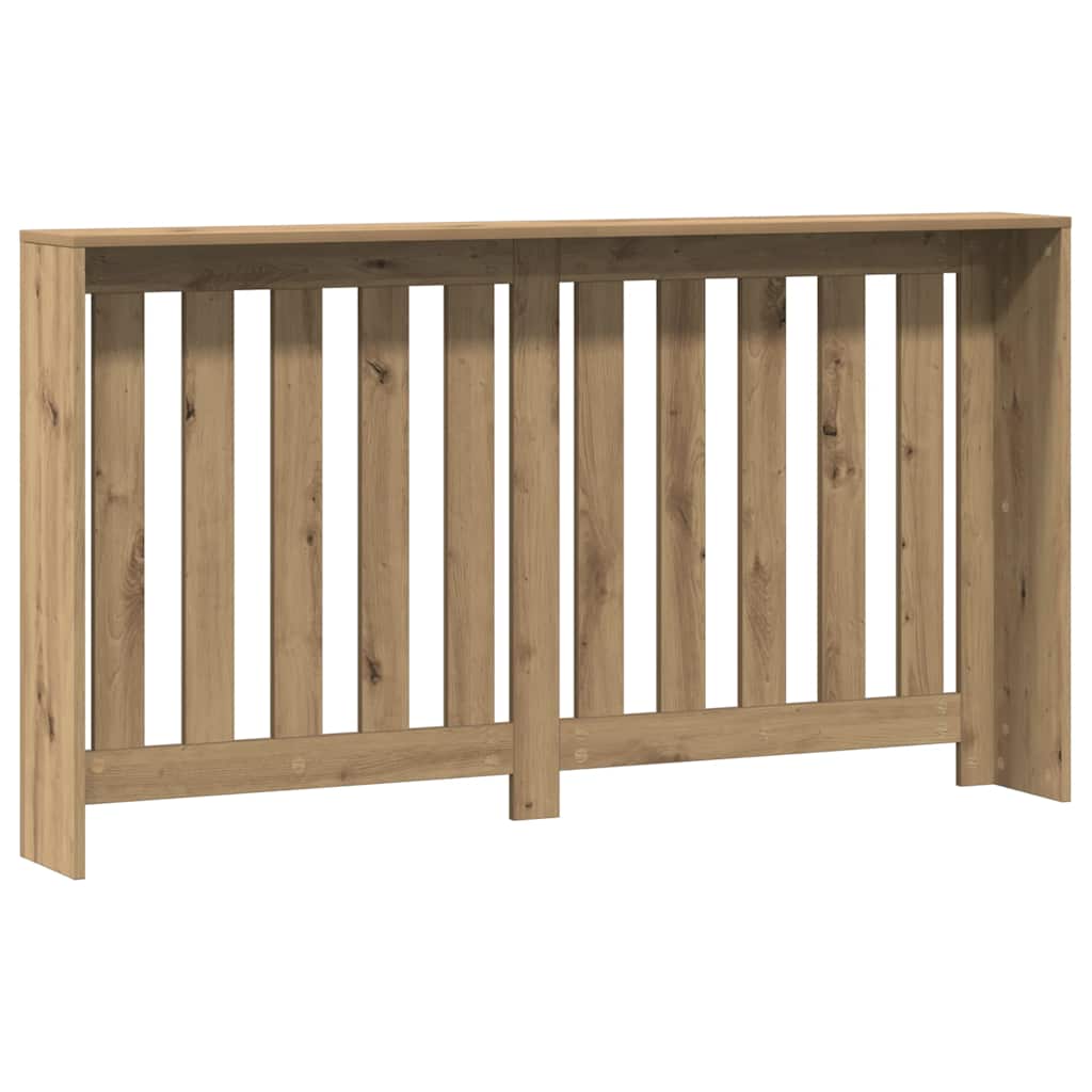 vidaXL Heizkörperverkleidung Artisan-Eiche 149x20x82 cm Holzwerkstoff - Image 5