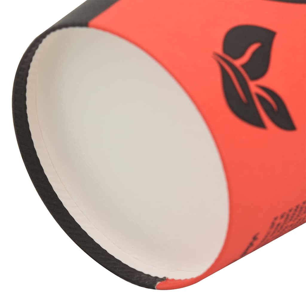 vidaXL Pappbecher 1000 Stk. 16oz 400ml Rot und Schwarz - Image 6