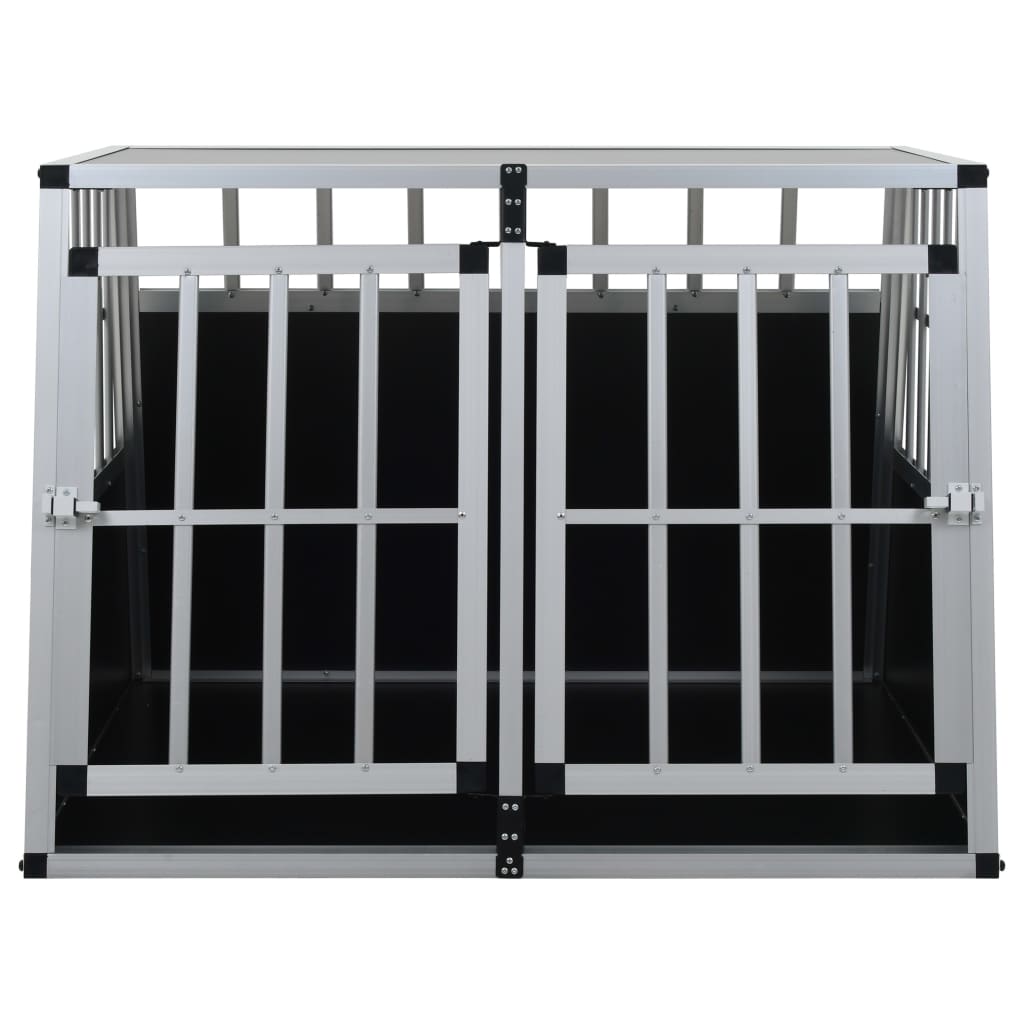 vidaXL Hundetransportbox mit Doppeltür 94 x 88 x 69 cm - Image 3