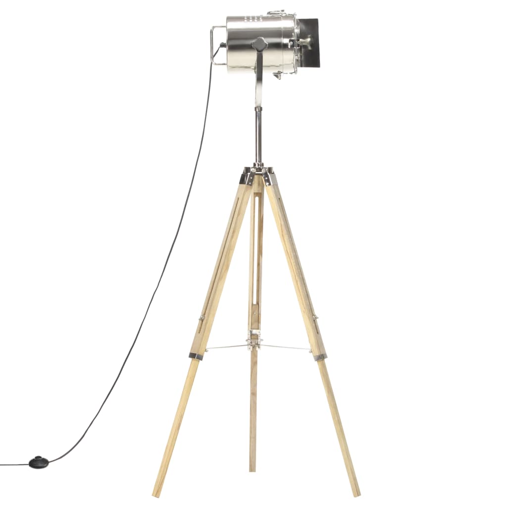 vidaXL Stehleuchte Dreibein Massivholz Mango 140 cm - Image 4