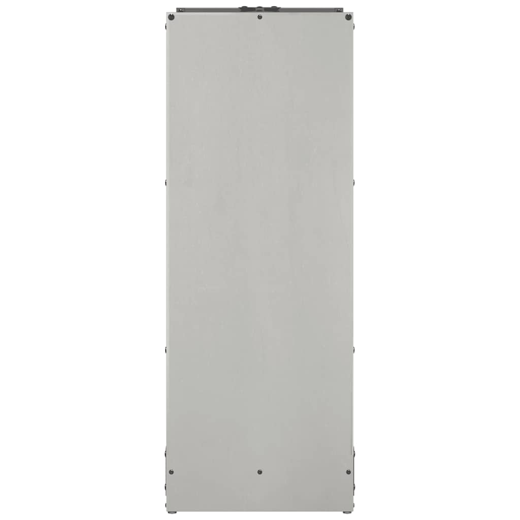 vidaXL Brennholzregal 40x30x80 cm Edelstahl - Image 6