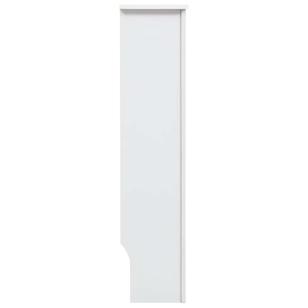 vidaXL Heizkörperabdeckung Weiß 112×19×81,5 cm MDF - Image 6