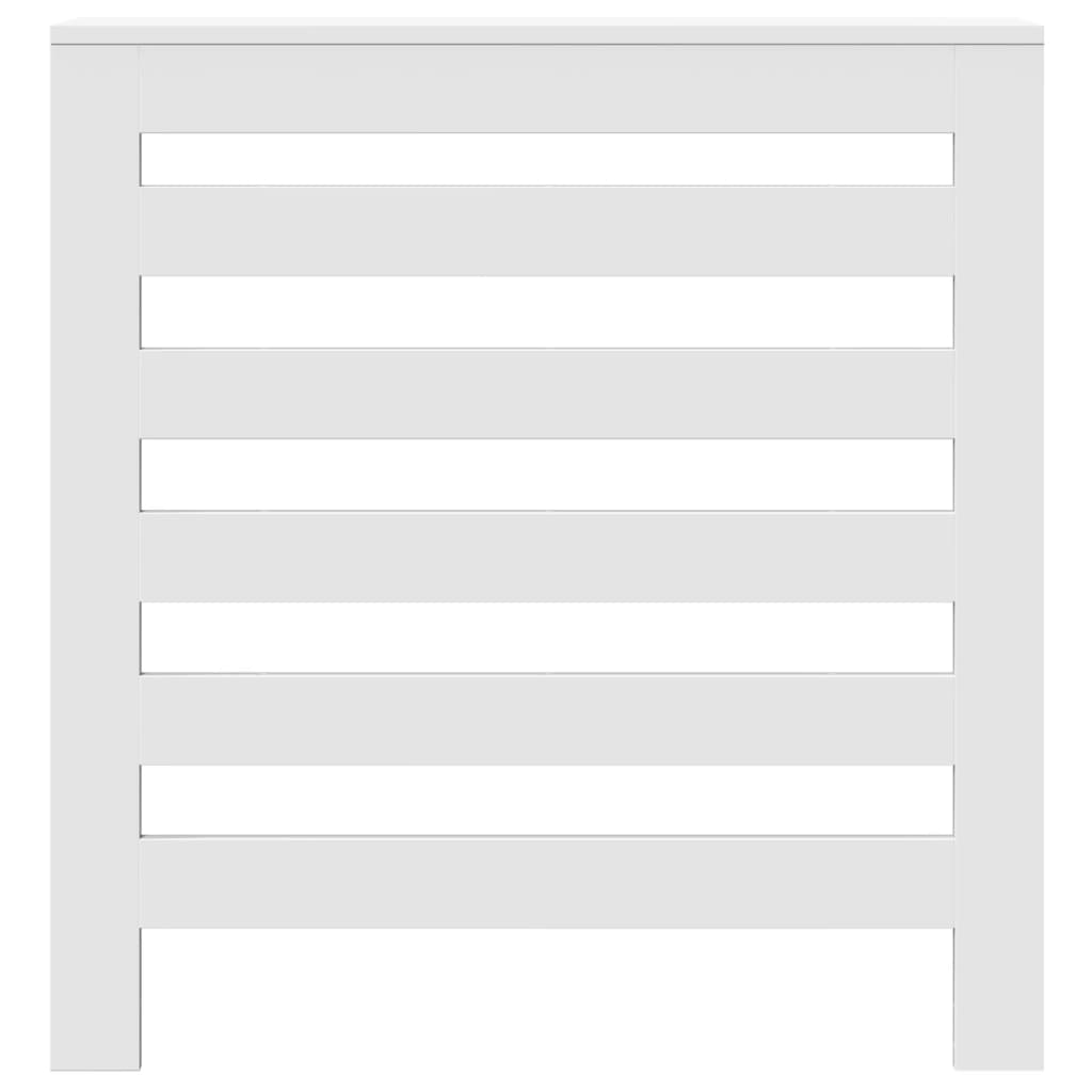 vidaXL Heizkörperverkleidung Weiß 78x20x82 cm Holzwerkstoff - Image 3