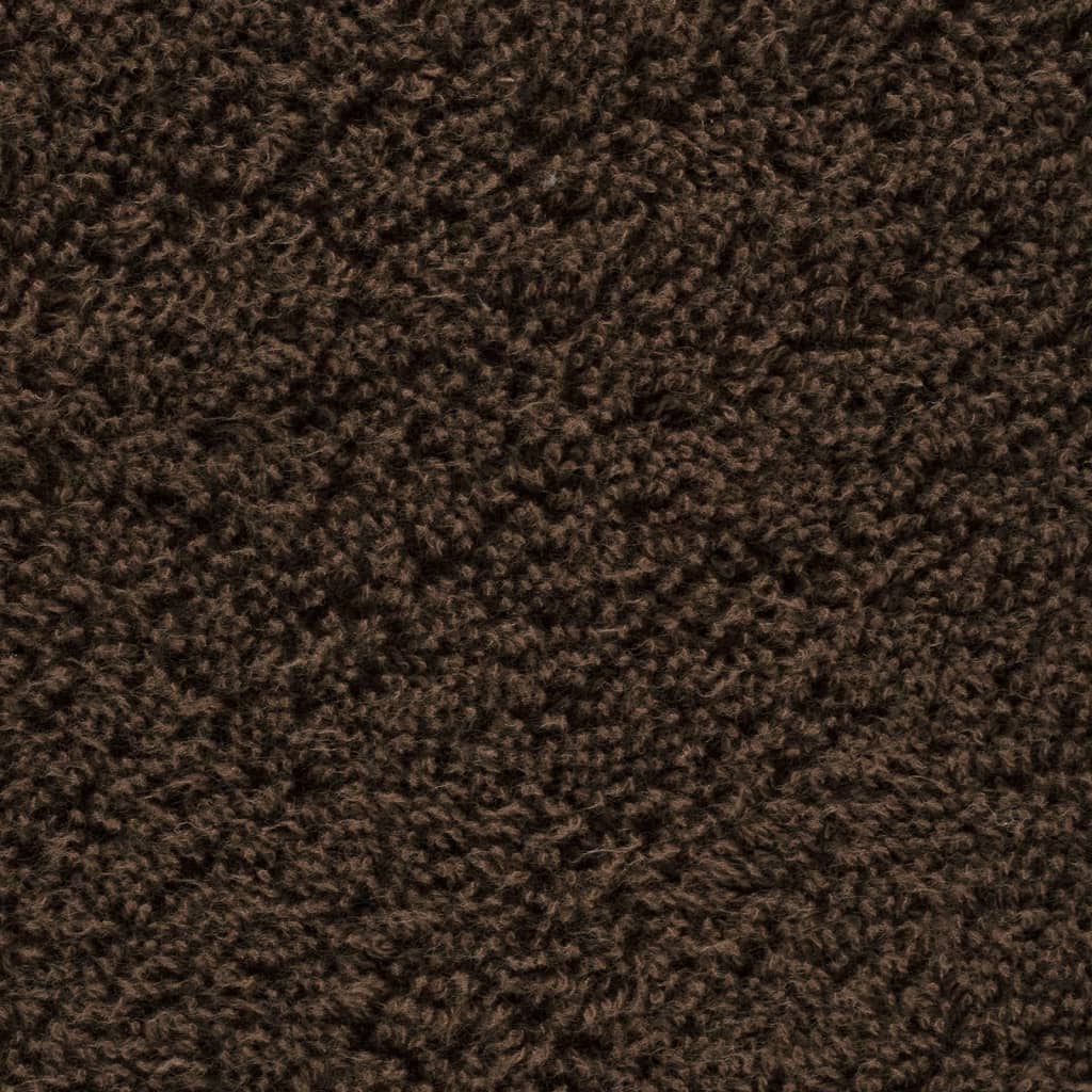 vidaXL Premium-Gästetücher SOLUND 2 Stk. Braun 30x50 cm 600 g/m² - Image 5