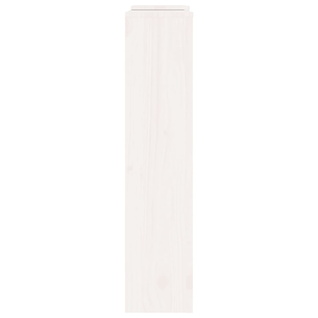 vidaXL Heizkörperverkleidung Weiß 210x21x85 cm Massivholz Kiefer - Image 6