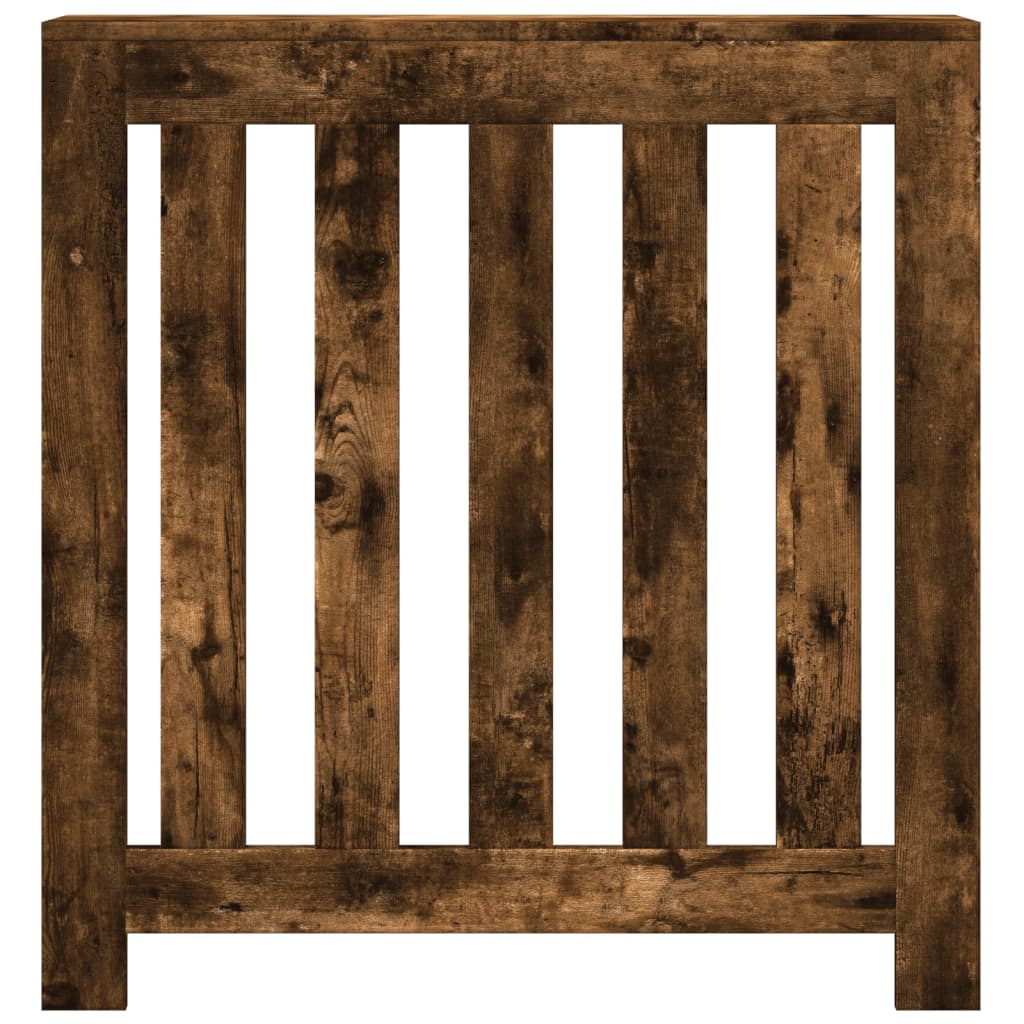 vidaXL Heizkörperverkleidung Räuchereiche 78x20x82 cm Holzwerkstoff - Image 3