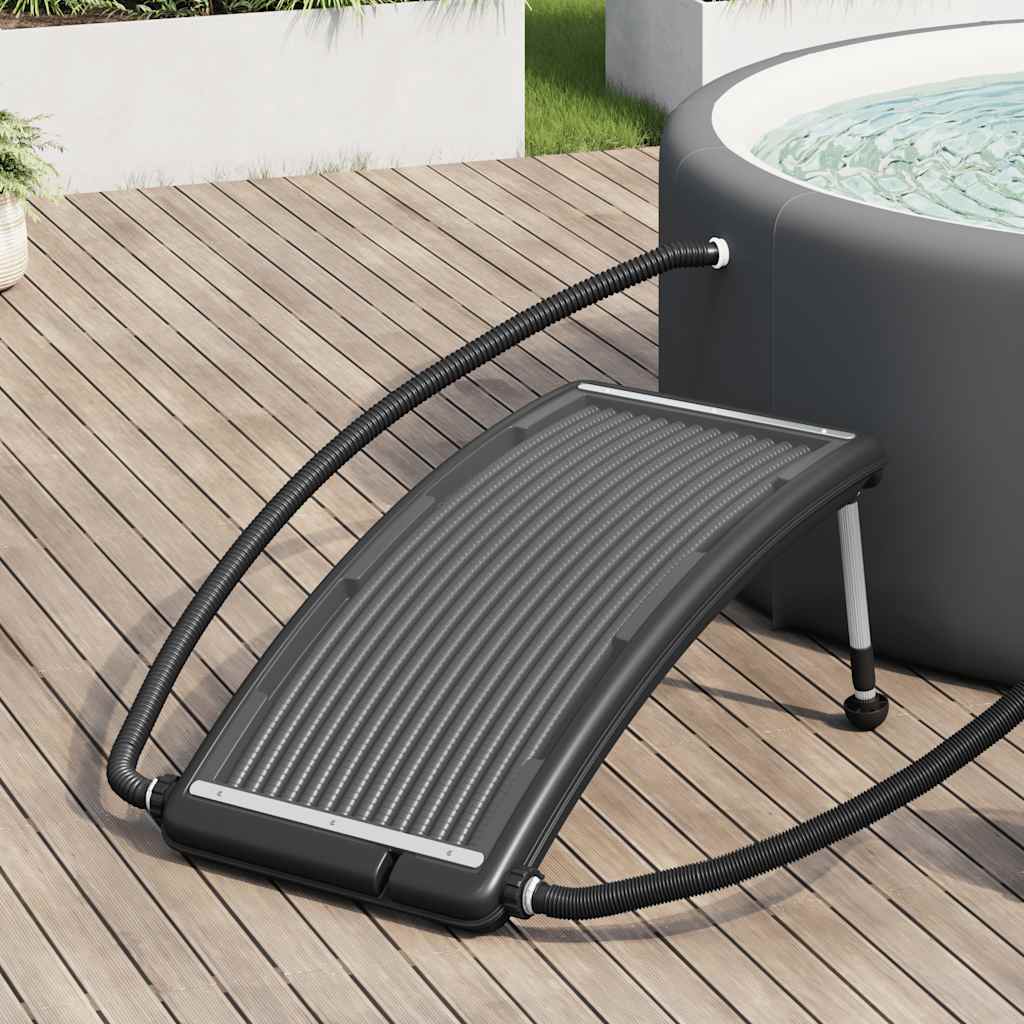 vidaXL Gebogenes Solar-Heizpaneel für Pool 110x65 cm