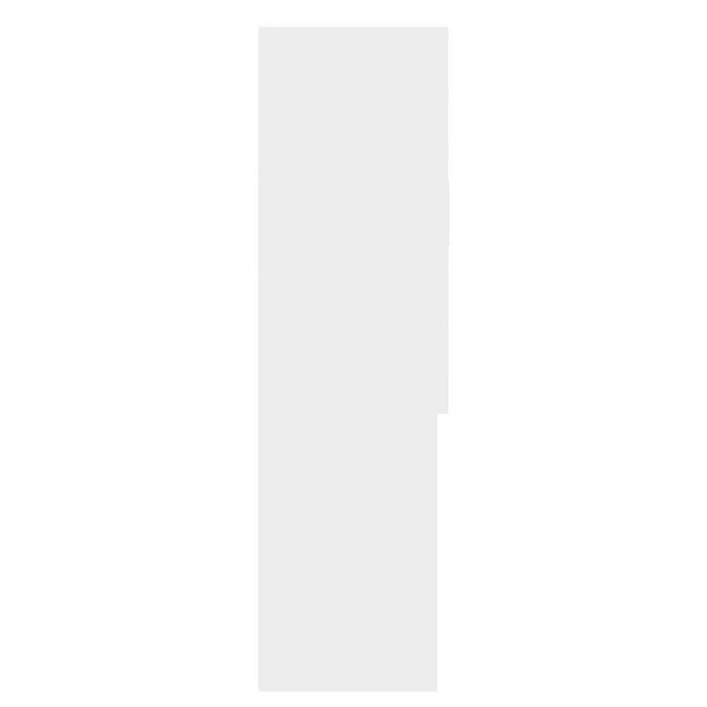 vidaXL Waschmaschinenschrank Weiß 70,5x25,5x90 cm - Image 4