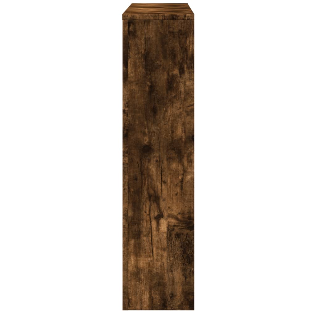 vidaXL Heizkörperverkleidung Räuchereiche 175x20x82 cm Holzwerkstoff - Image 4