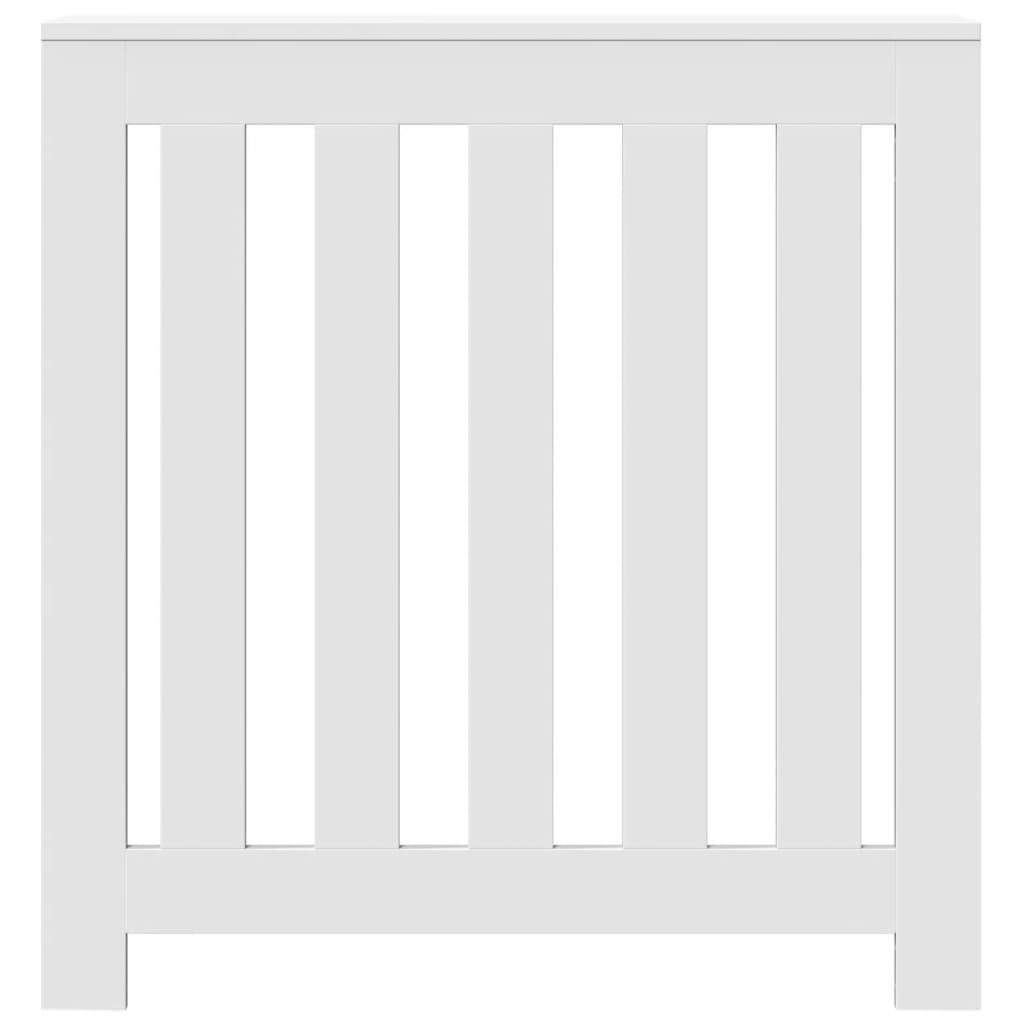 vidaXL Heizkörperverkleidung Weiß 78x20x82 cm Holzwerkstoff - Image 3
