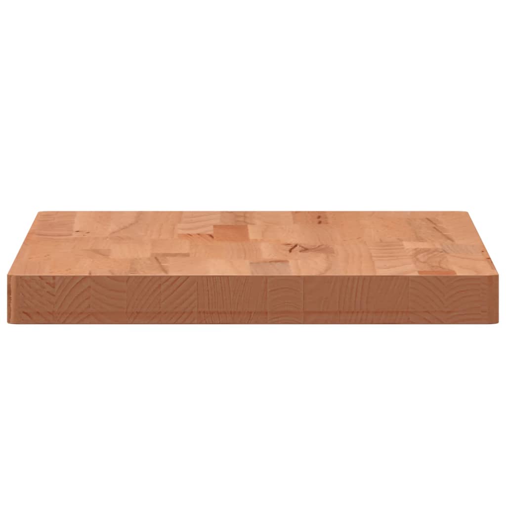 vidaXL Waschtischplatte 80x40x4 cm Massivholz Buche - Image 5