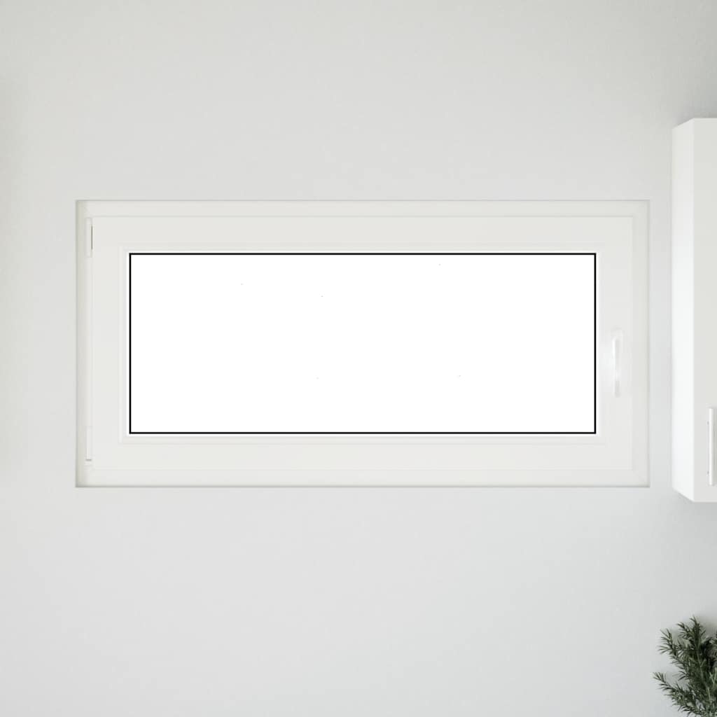 vidaXL Kellerfenster RISOR 120x60 cm Dreh Kipp DIN Links Weiß - Image 3