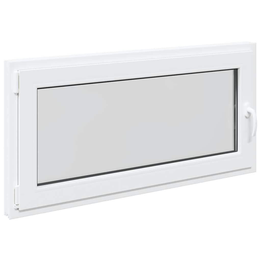 vidaXL Kellerfenster RISOR 120x60 cm Dreh Kipp DIN Links Weiß - Image 4