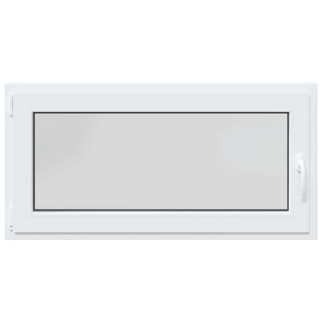 vidaXL Kellerfenster RISOR 120x60 cm Dreh Kipp DIN Links Weiß - Image 5