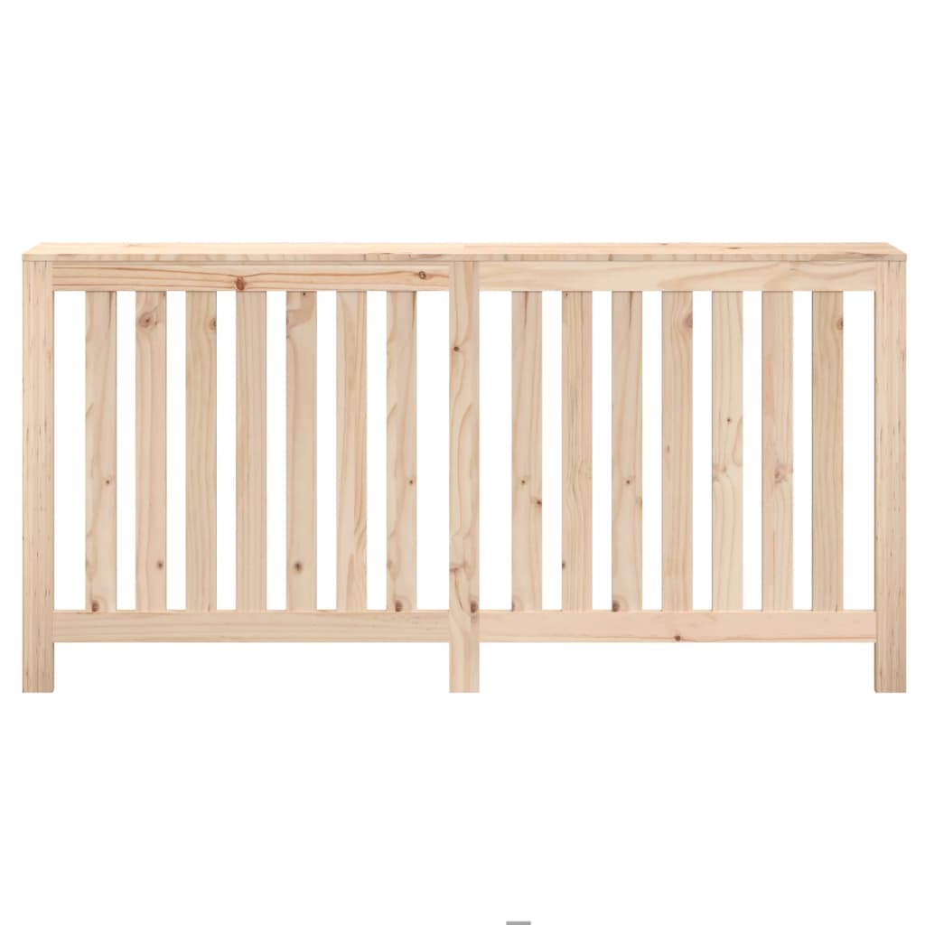 vidaXL Heizkörperverkleidung 169x19x84 cm Massivholz Kiefer - Image 5