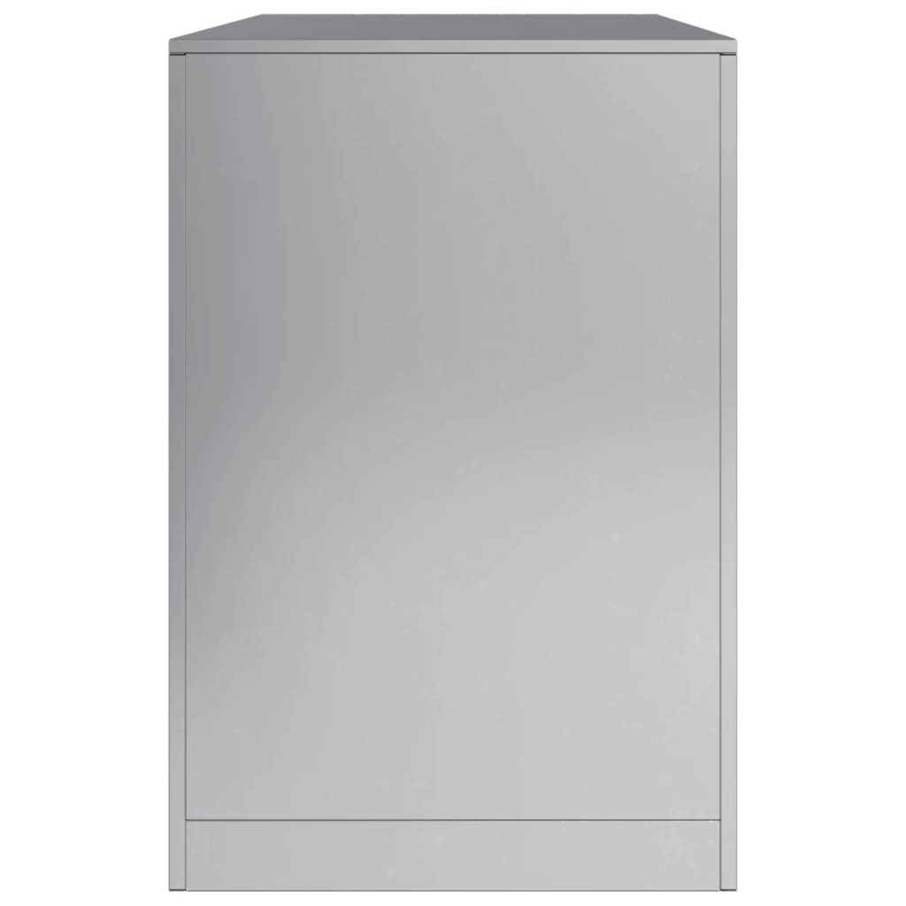 vidaXL Brennholzregal 100x40x60 cm Verzinkter Stahl - Image 5