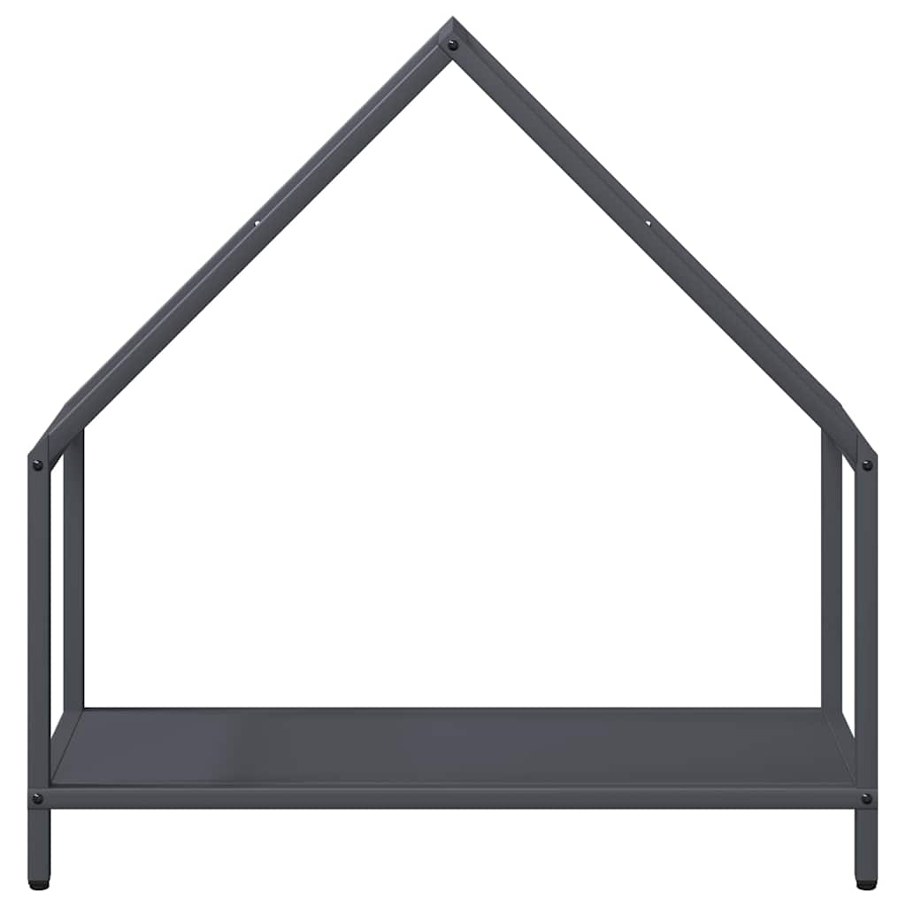 vidaXL Brennholzregal Anthrazit 60x25x60 cm Kaltgewalzter Stahl - Image 5