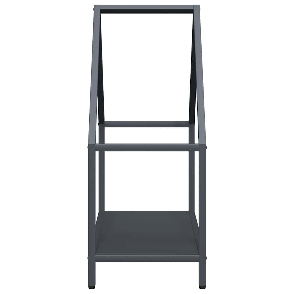 vidaXL Brennholzregal Anthrazit 60x25x60 cm Kaltgewalzter Stahl - Image 6