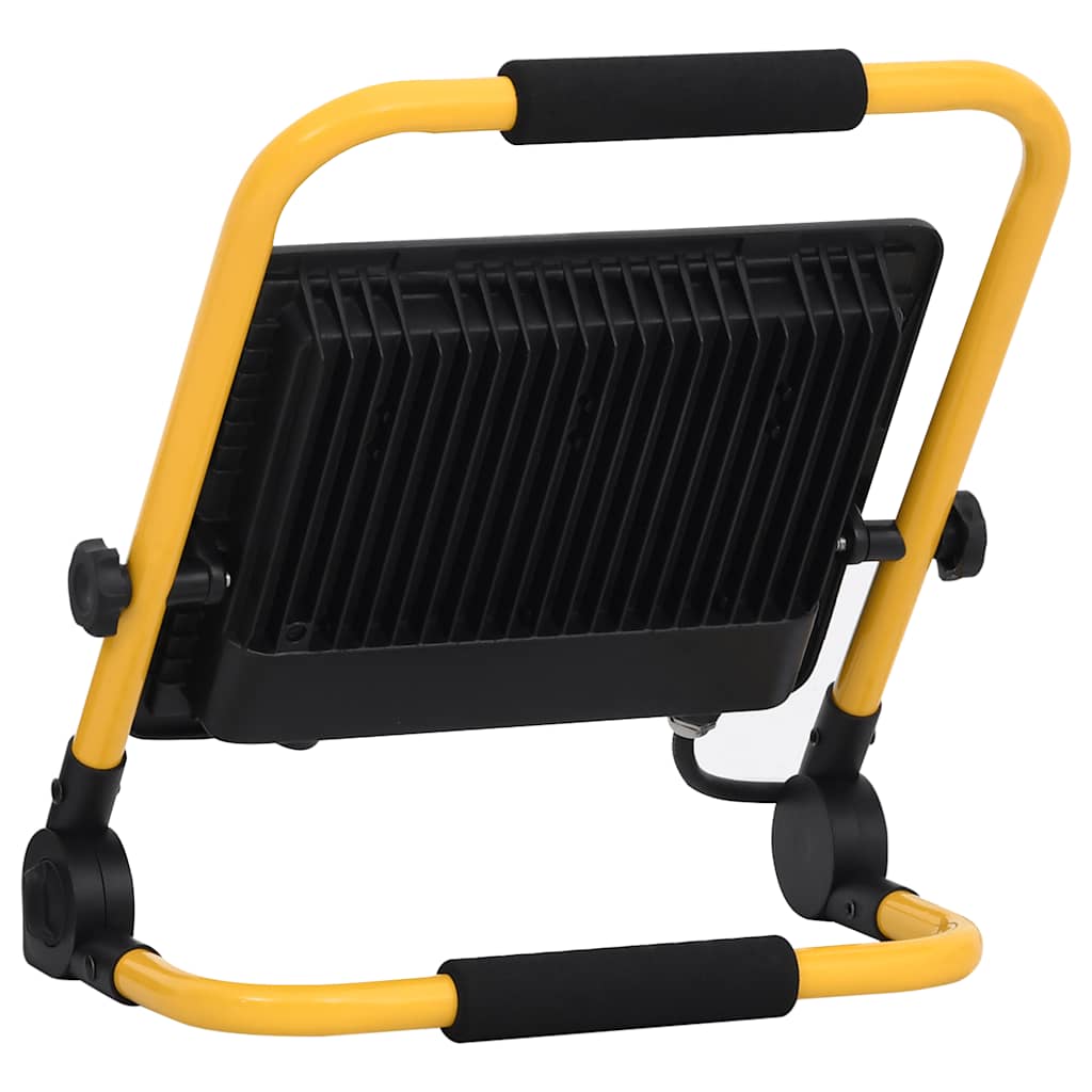 vidaXL LED-Fluter mit Handgriff 100 W Warmweiß - Image 6