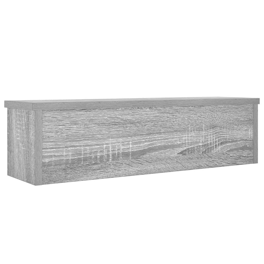 vidaXL Küchenregal Stapelbar Grau Sonoma 50x15x16 cm Holzwerkstoff - Image 5