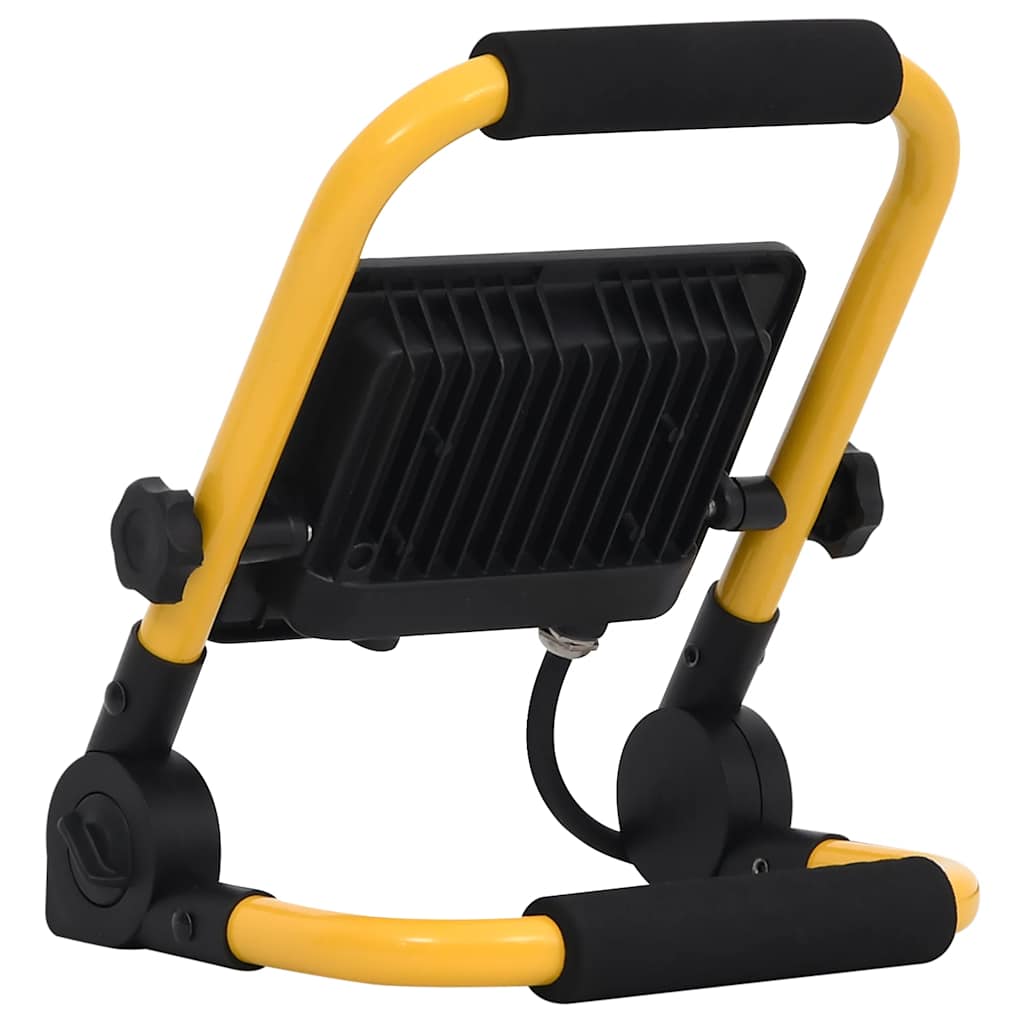 vidaXL LED-Fluter mit Handgriff 30 W Warmweiß - Image 6