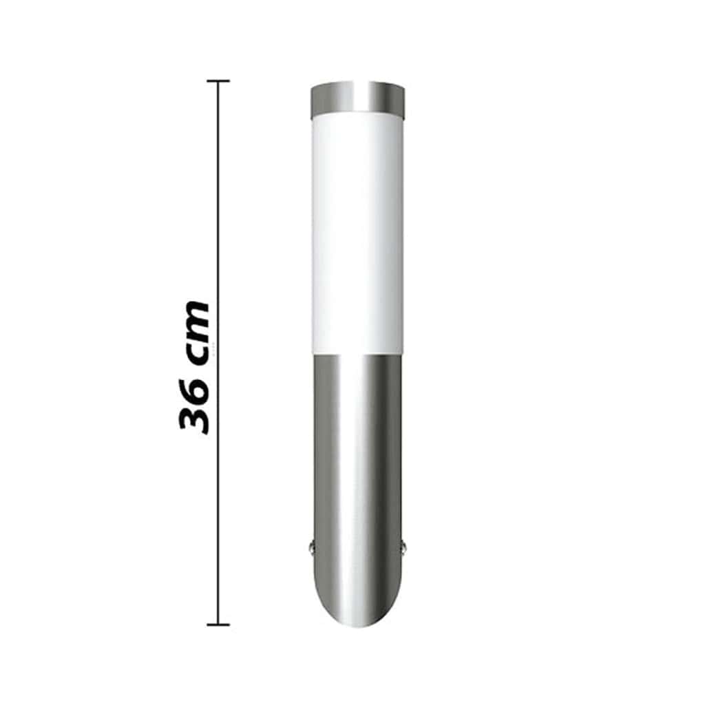 vidaXL Außenwandleuchten 2 Stk. Edelstahl - Image 6