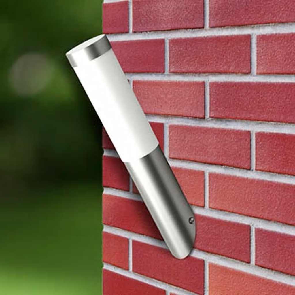 vidaXL Außenwandleuchten 2 Stk. Edelstahl - Image 3