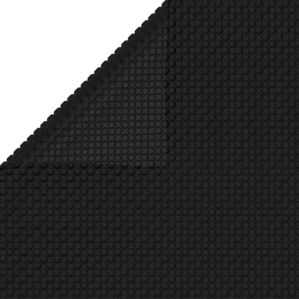 Treibende Pool Solarfolie rechtecking 10 x 5m Pools, schwarz - Image 3