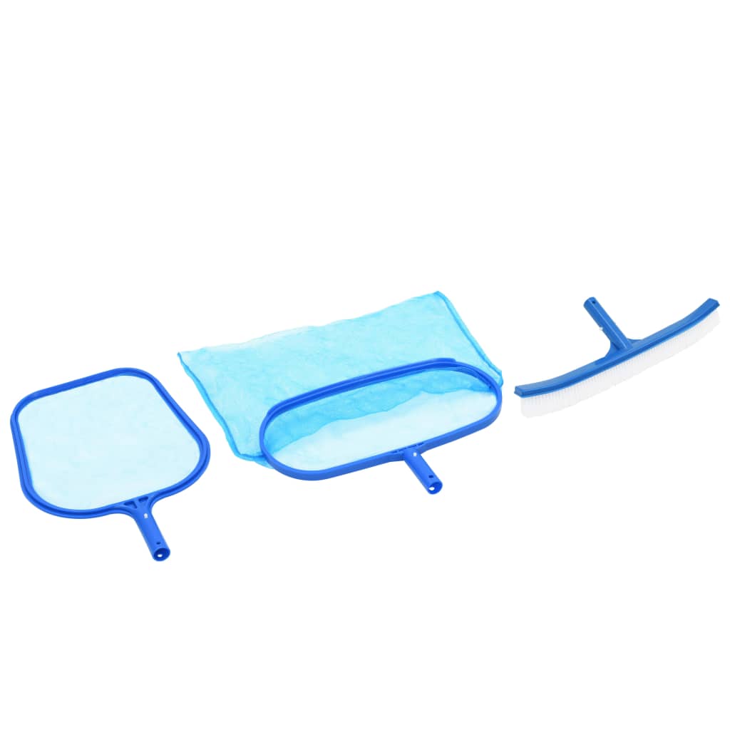 vidaXL 3-teiliges Pool-Wartungskit