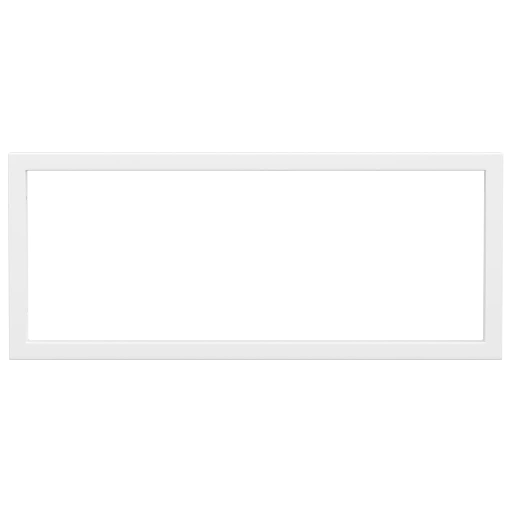 vidaXL Waschtisch-Halterungen 2 Stk. Weiß Rechteckig Stahl - Image 6