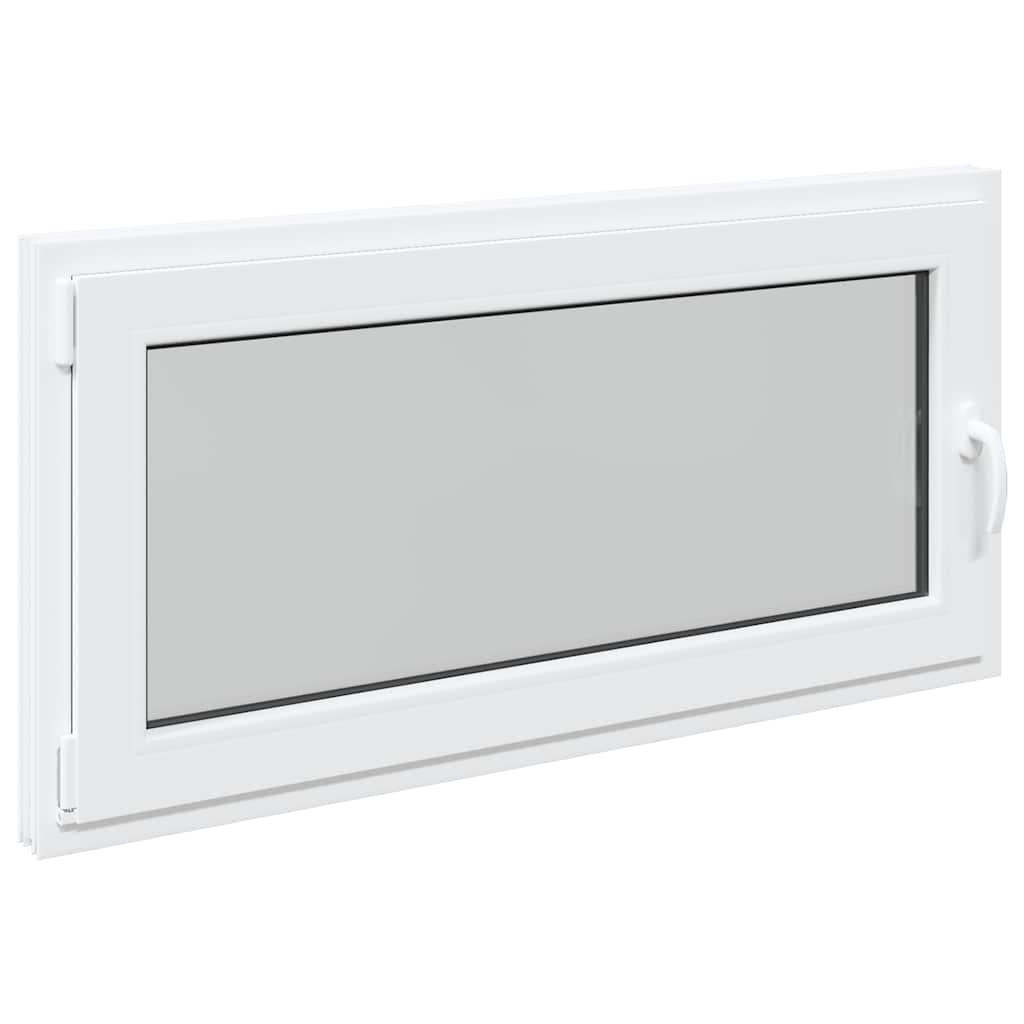vidaXL Kellerfenster RISOR 120x60 cm Dreh Kipp DIN Links Weiß - Image 4