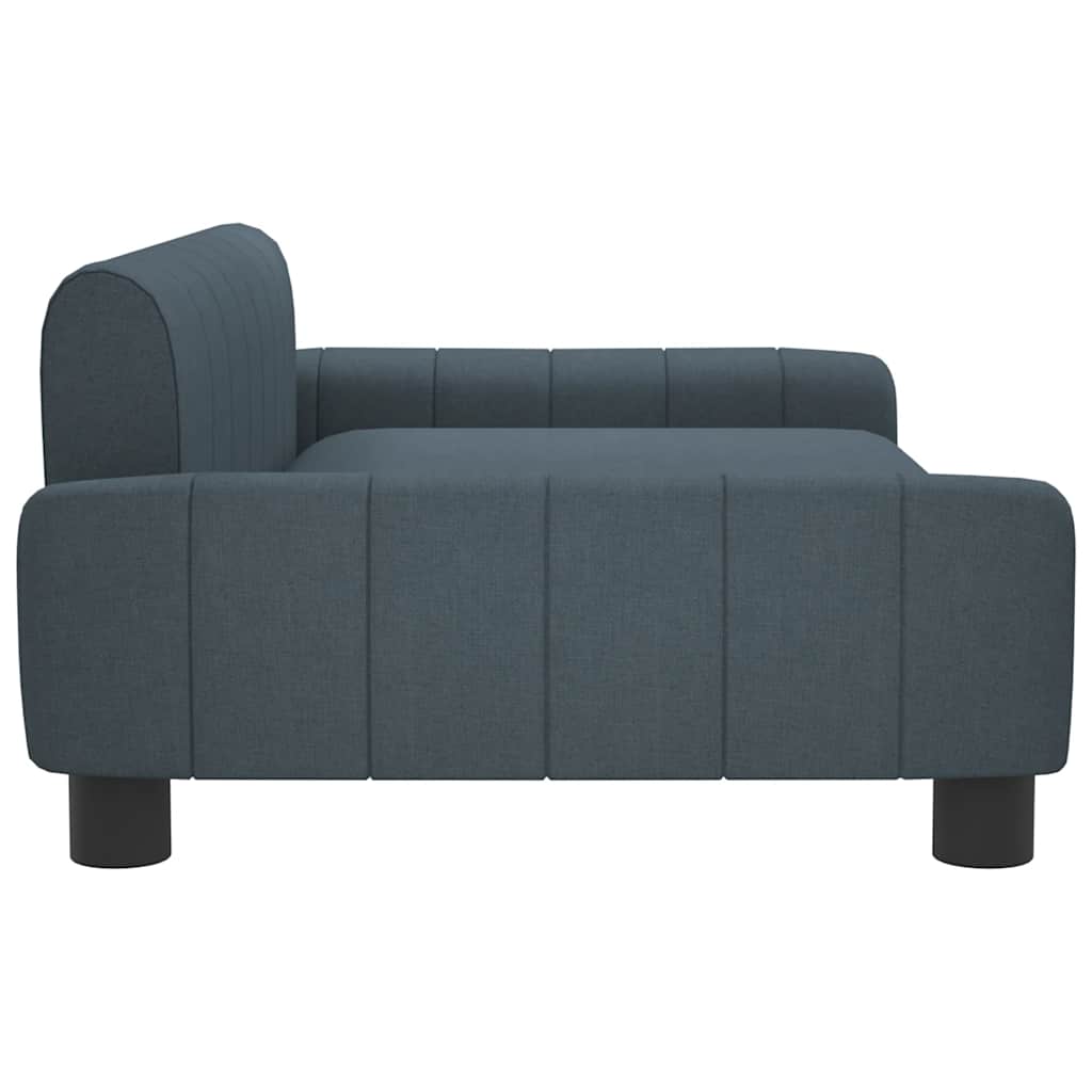 vidaXL Hundebett Dunkelgrau 90x53x30 cm Stoff - Image 4