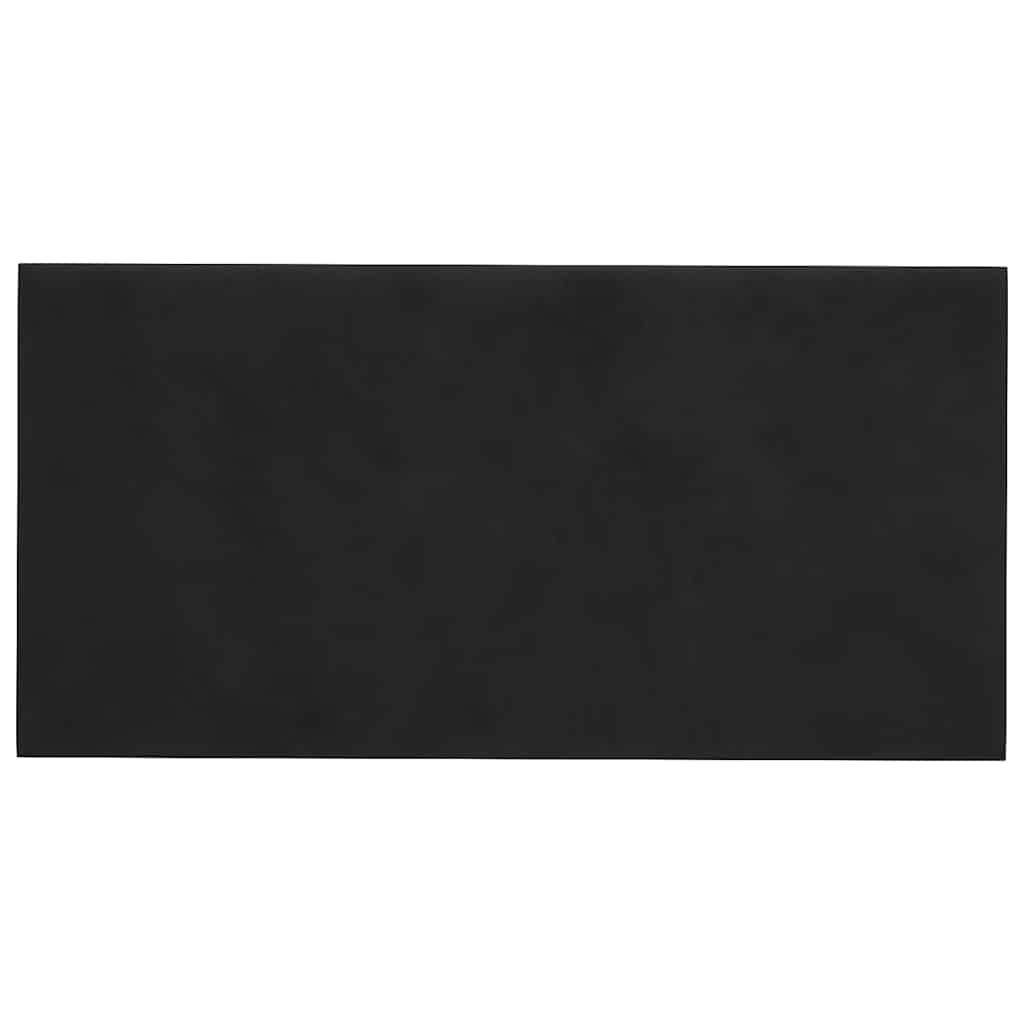 vidaXL Wandpaneele 12 Stk. Schwarz 30x15 cm Samt 0,54 m² - Image 3