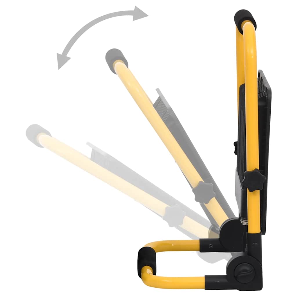 vidaXL LED-Fluter mit Handgriff 100W Kaltweiß - Image 6