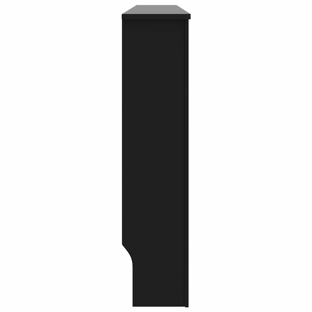 vidaXL Heizkörperverkleidung Schwarz 172x19x81,5 cm MDF - Image 5