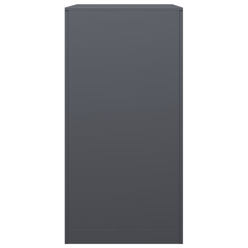 vidaXL Brennholzregal Anthrazit 60x40x80 cm Stahl - Image 5