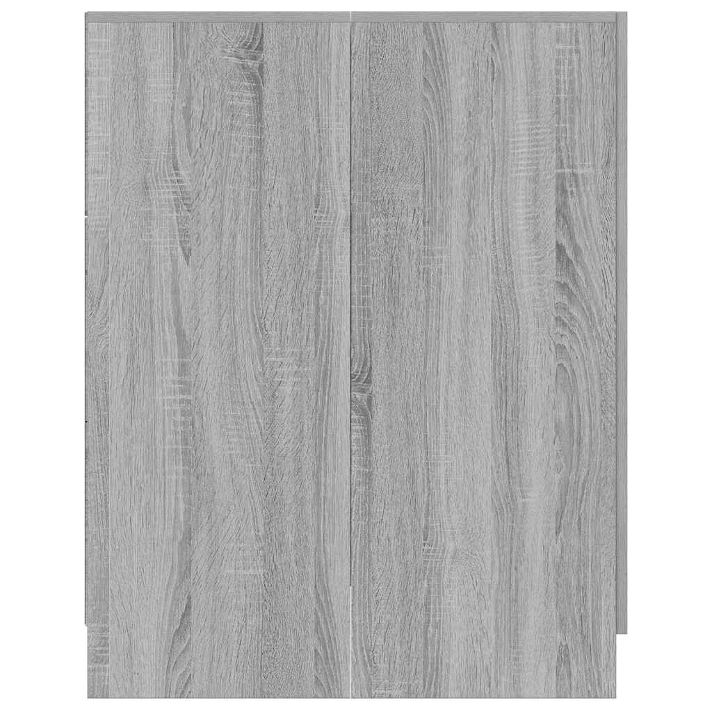 vidaXL Waschmaschinenschrank Grau Sonoma 71x71,5x91,5 cm - Image 5