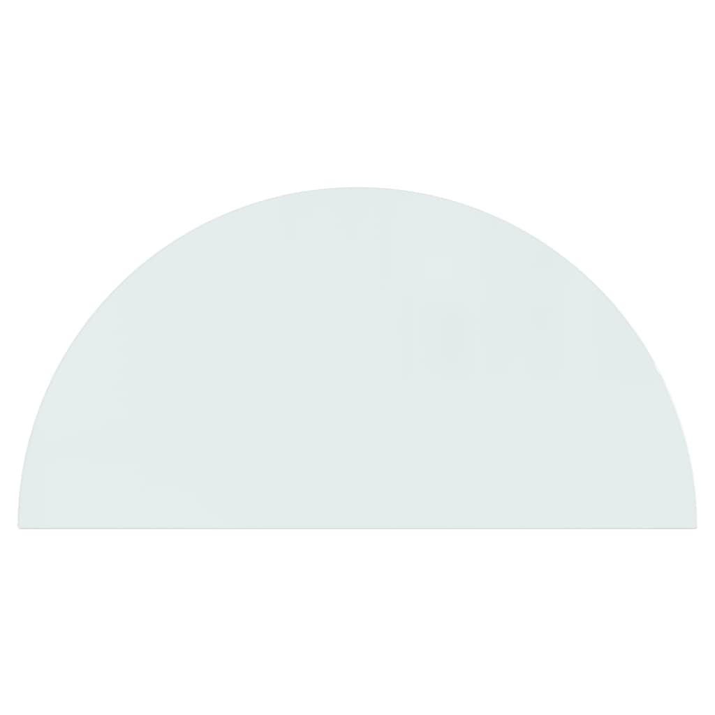 vidaXL Funkenschutzplatte Glas Halbrund 1200x600 mm - Image 4