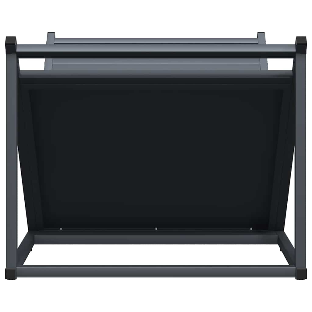 vidaXL Brennholzregal Anthrazit 70x43x34,5 cm Kaltgewalzter Stahl - Image 6